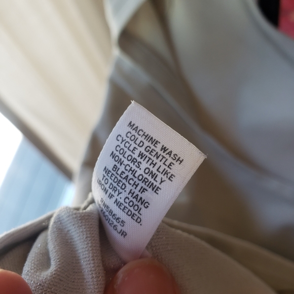 Free People Gold Metallic 3/4 Sleeve Bodycon Top - Picture 11 of 11